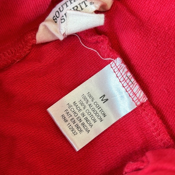 PISMO Beach California Red Cotton Shorts - Picture 5 of 9